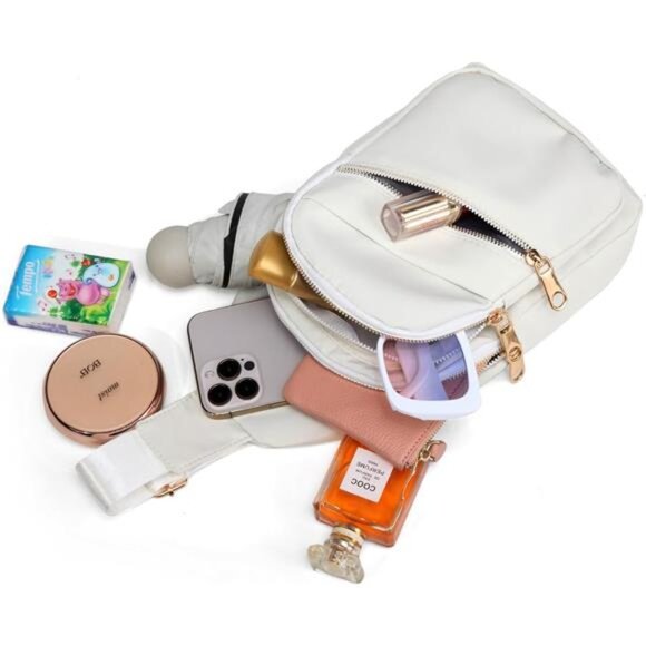 Small Sling Bag for Women Men, Sling Backpack Chest Daypack Crossbody - Picture 3 of 7